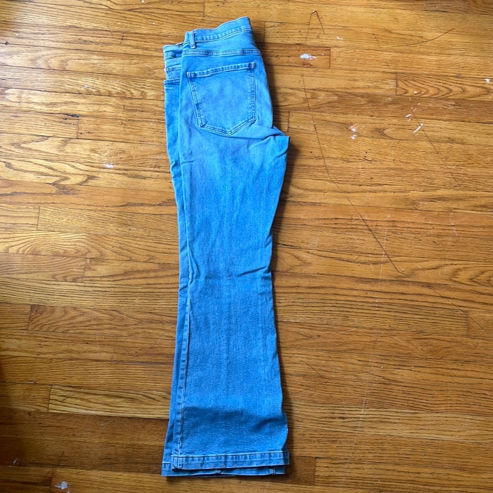 Light wash flare denim - Express